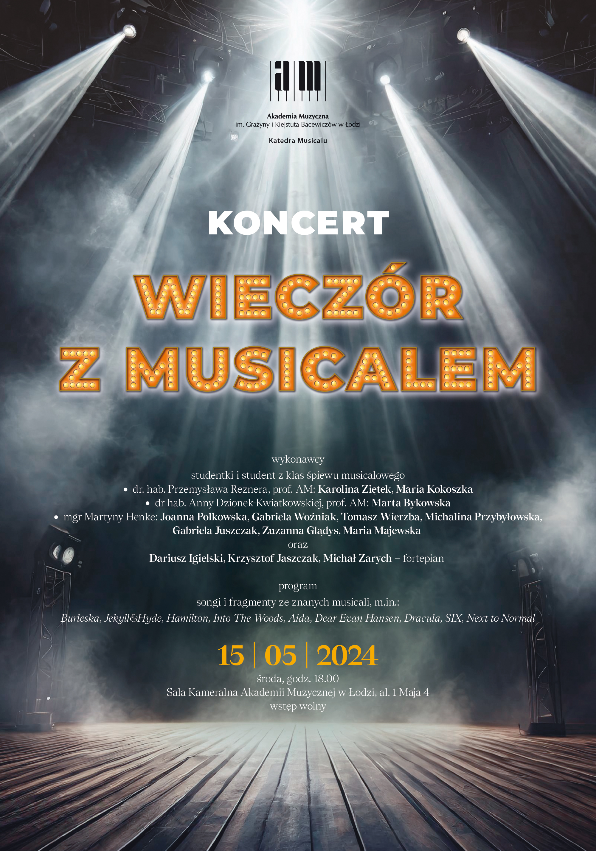 Koncert WIECZÓR Z MUSICALEM