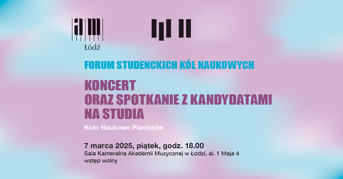 Koncert Organowego Koła Naukowego