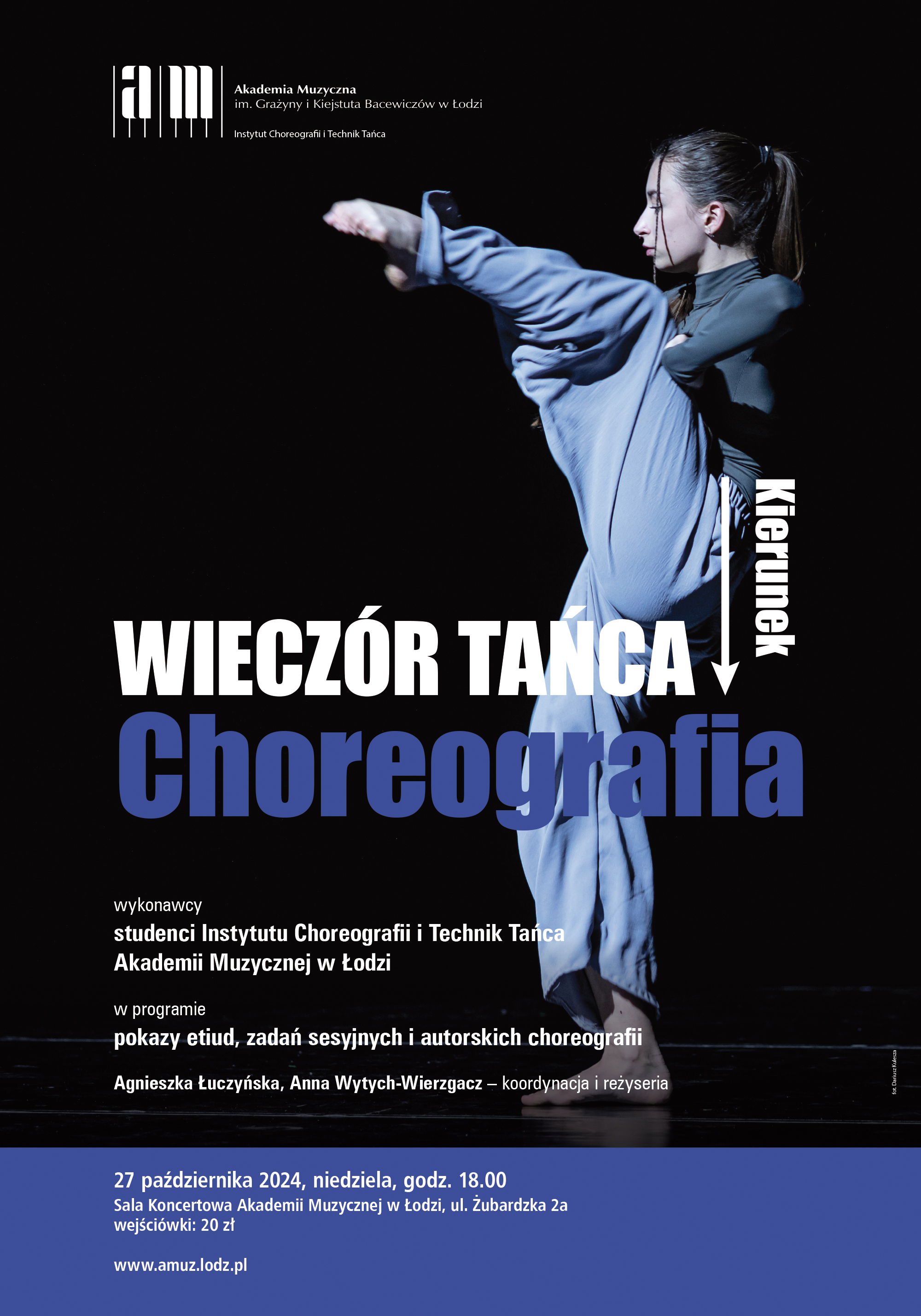 Wieczór tańca KIERUNEK –> CHOREOGRAFIA