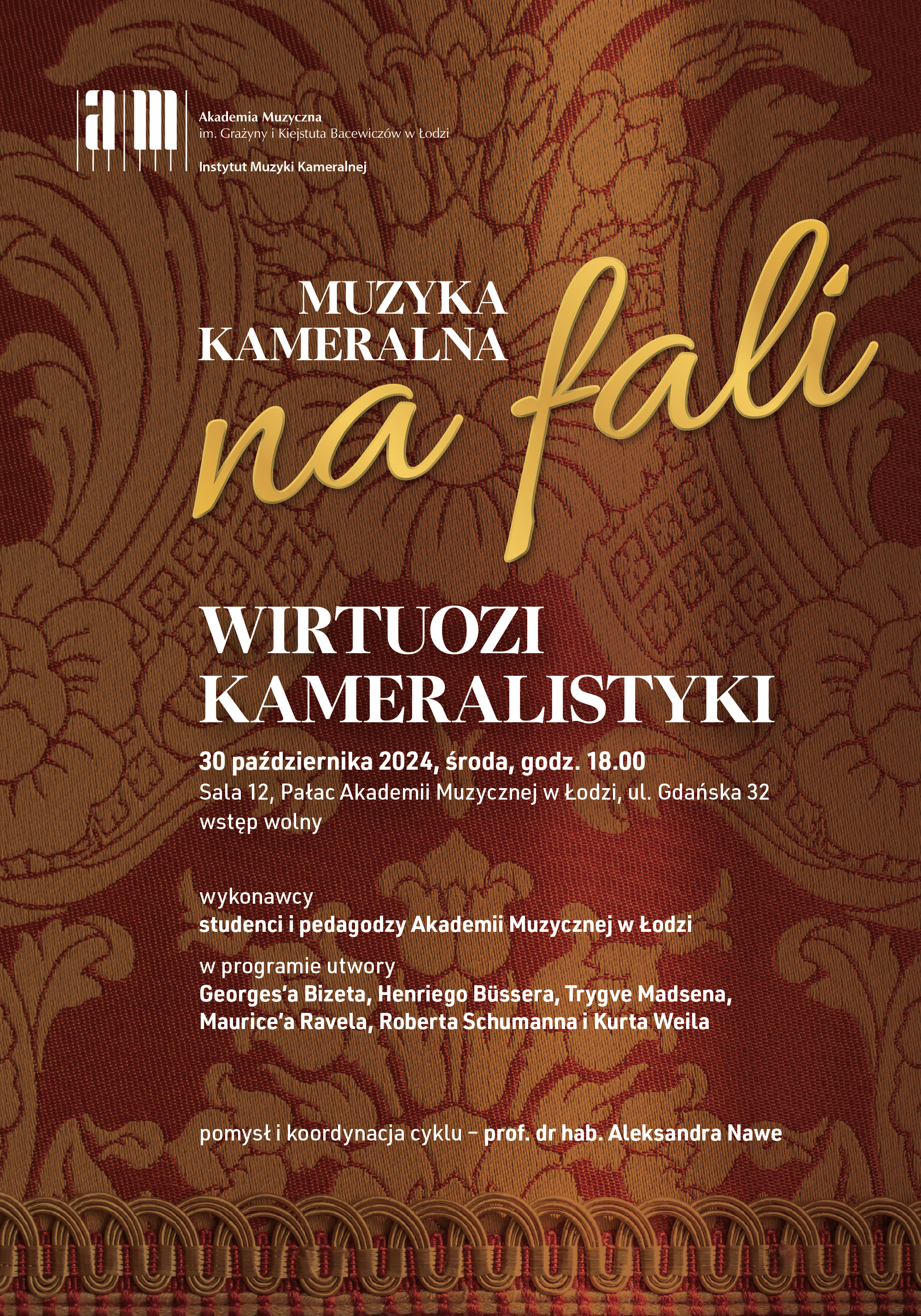 Koncert z cyklu MUZYKA KAMERALNA NA FALI