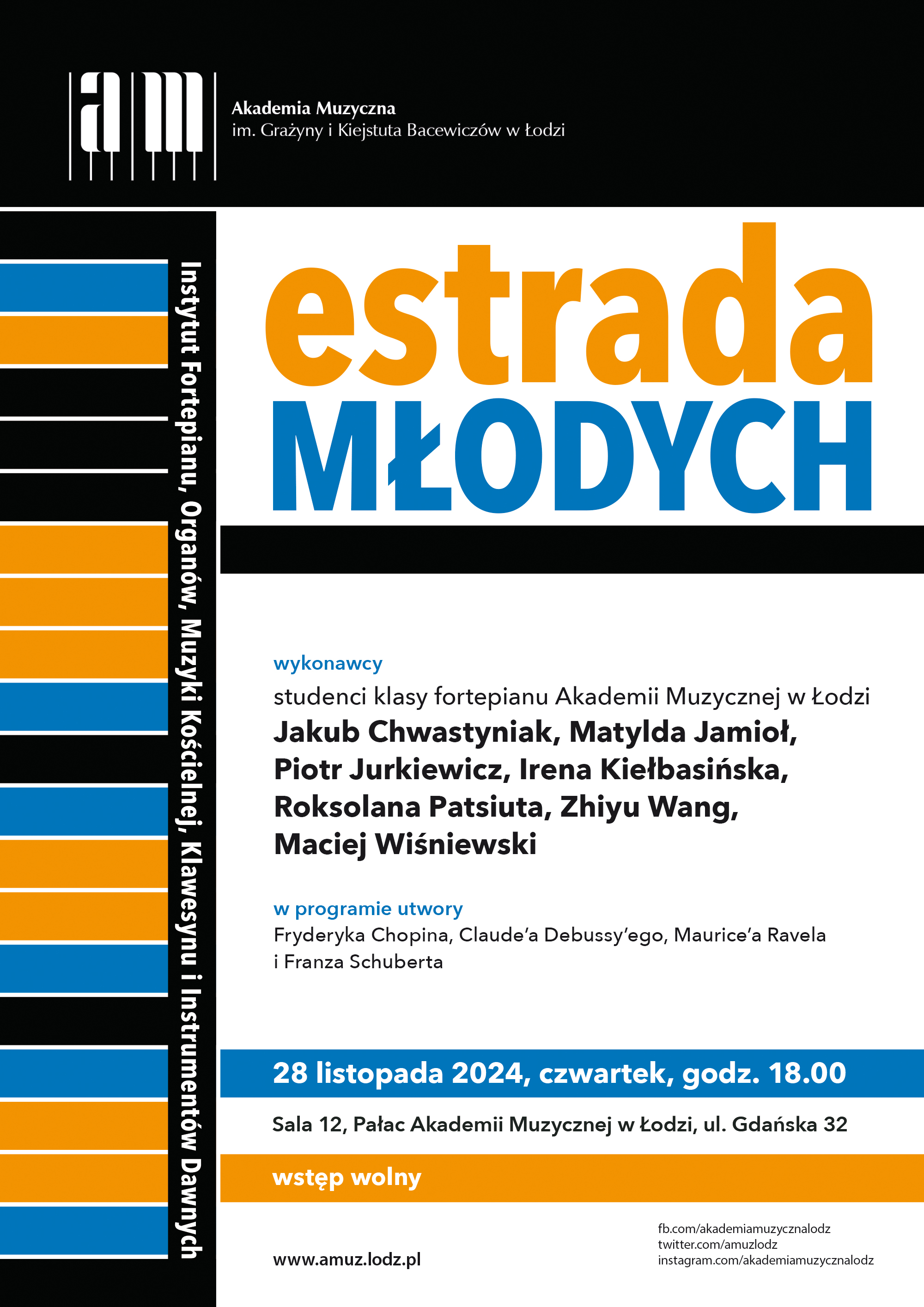 Koncert z cyklu ESTRADA MŁODYCH