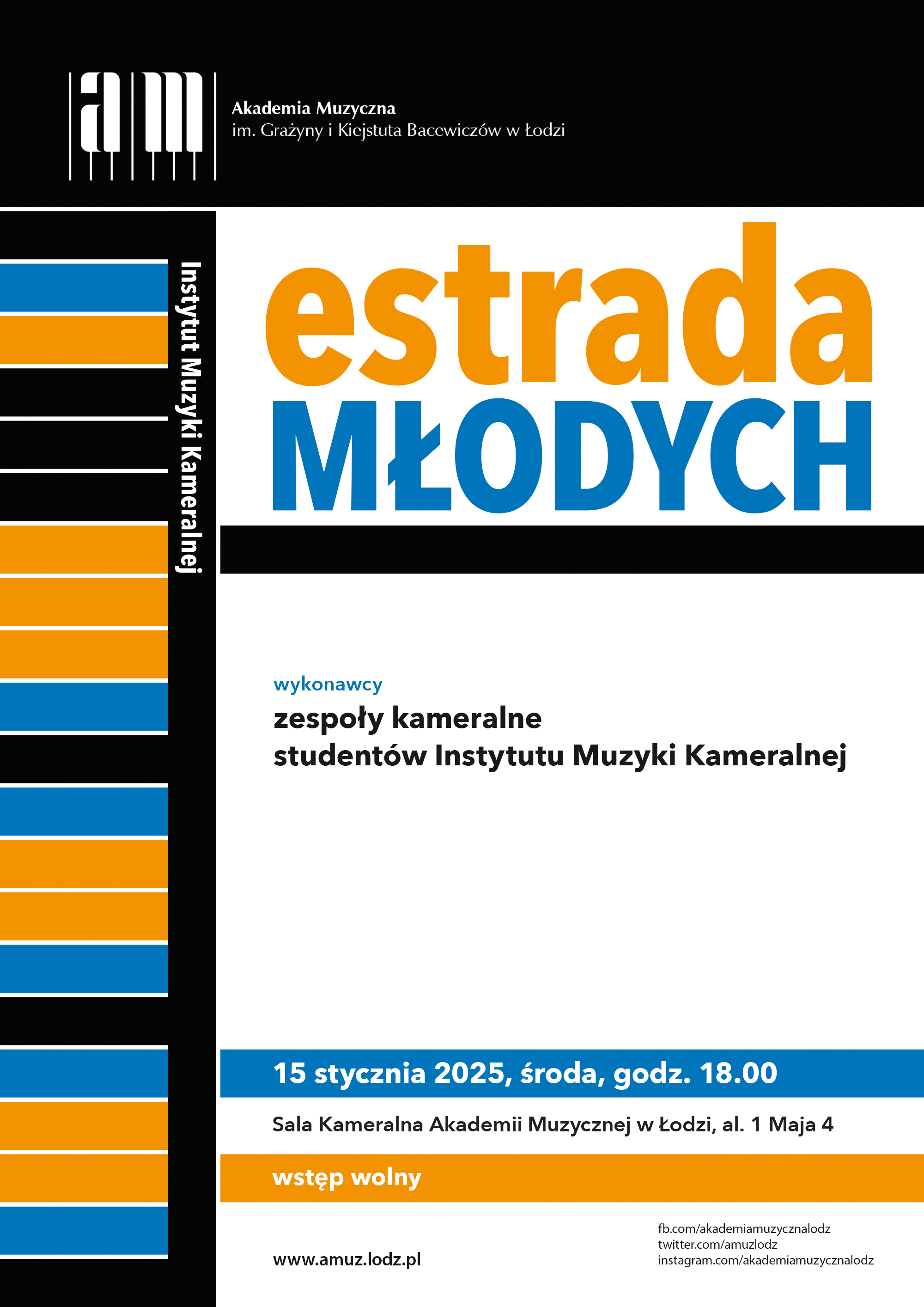 Koncert z cyklu ESTRADA MŁODYCH