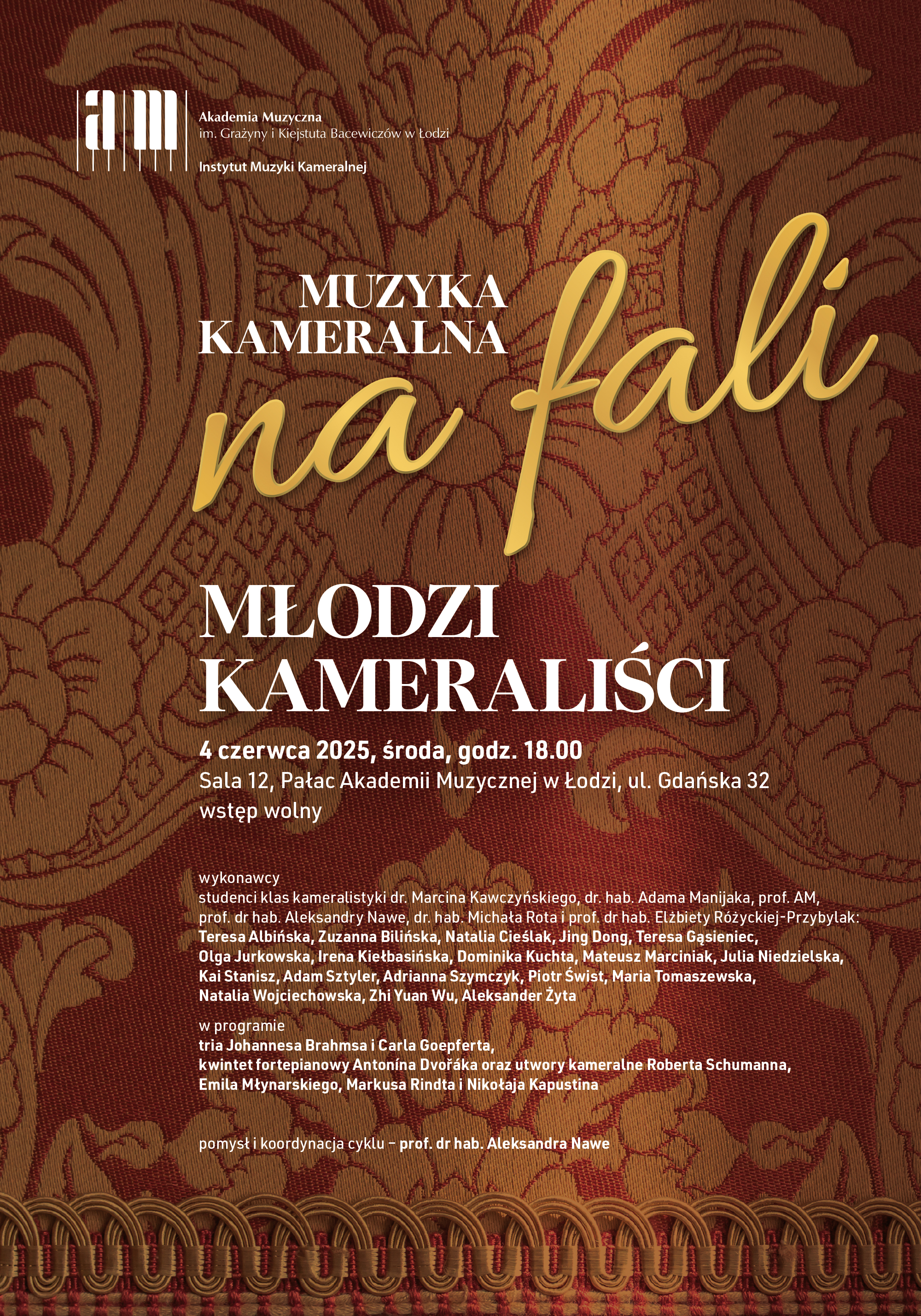 Koncert z cyklu MUZYKA KAMERALNA NA FALI