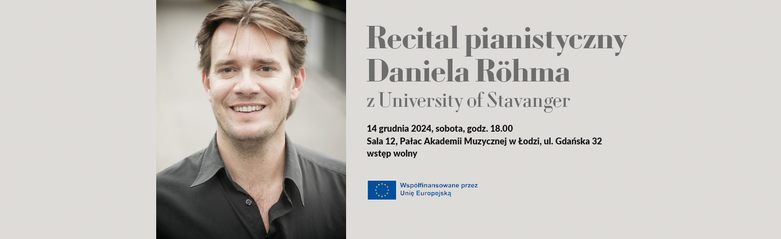 2024-12-14 – Recital pianistyczny Daniela Roma