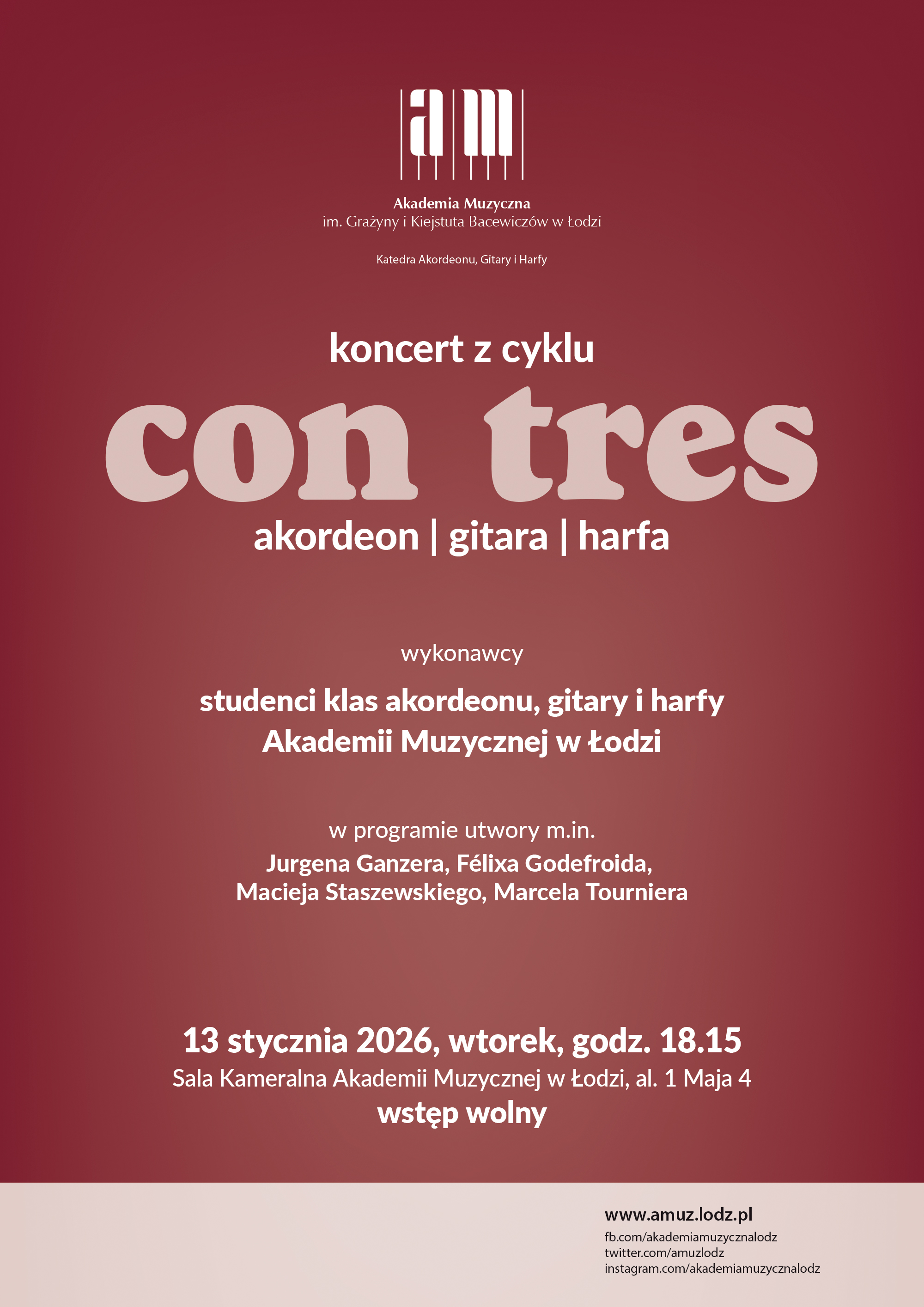 Koncert z cyklu Con tres