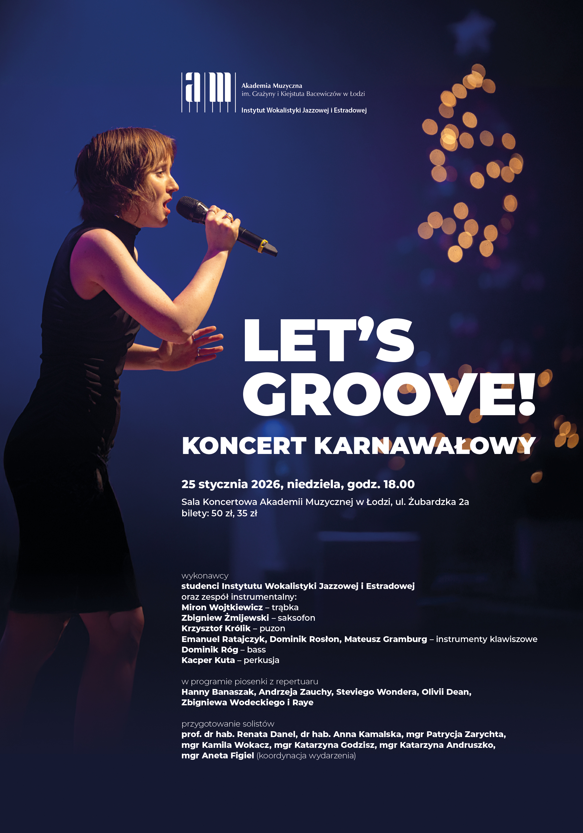 LET’S GROOVE! Koncert karnawałowy