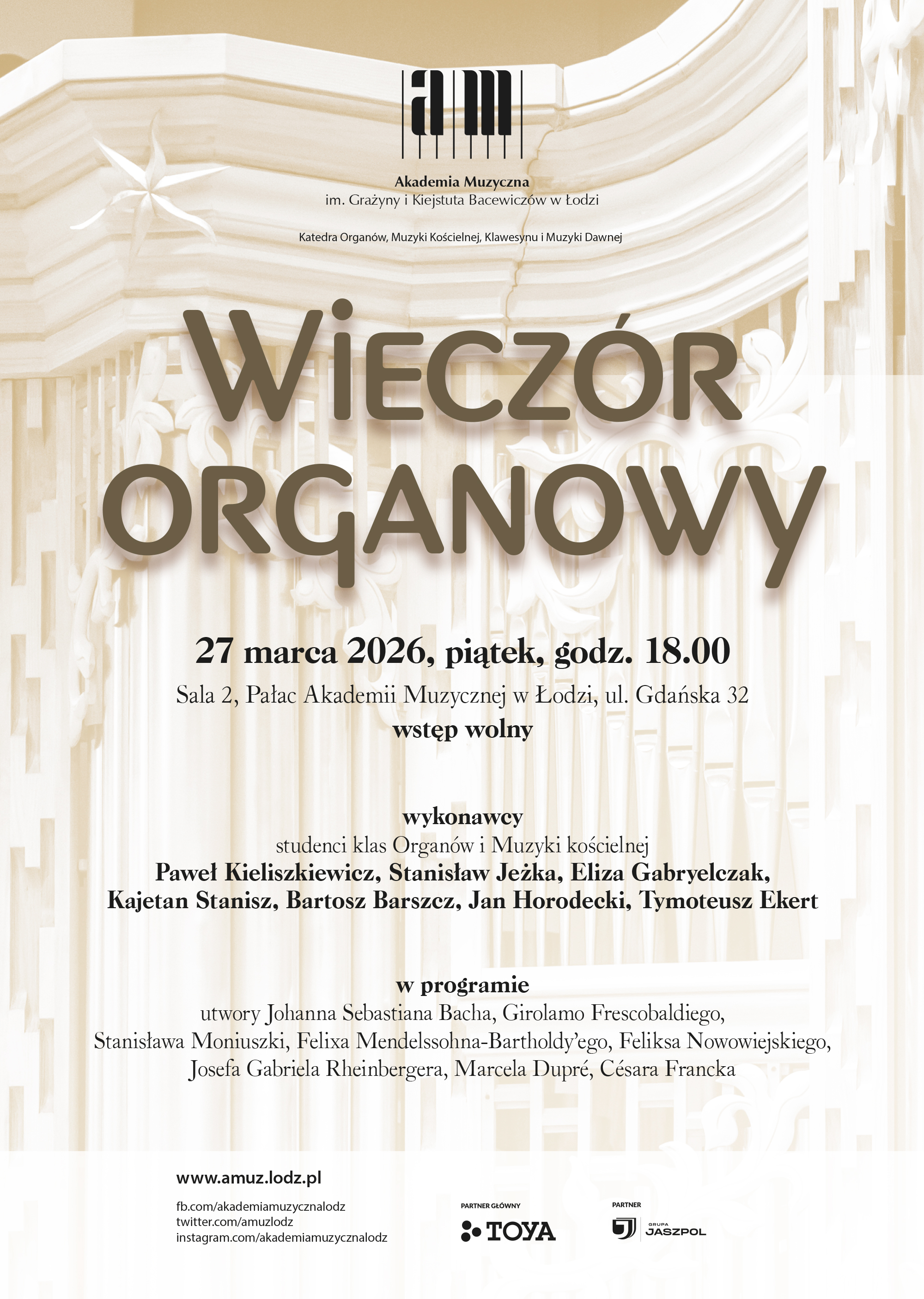 Wieczór organowy