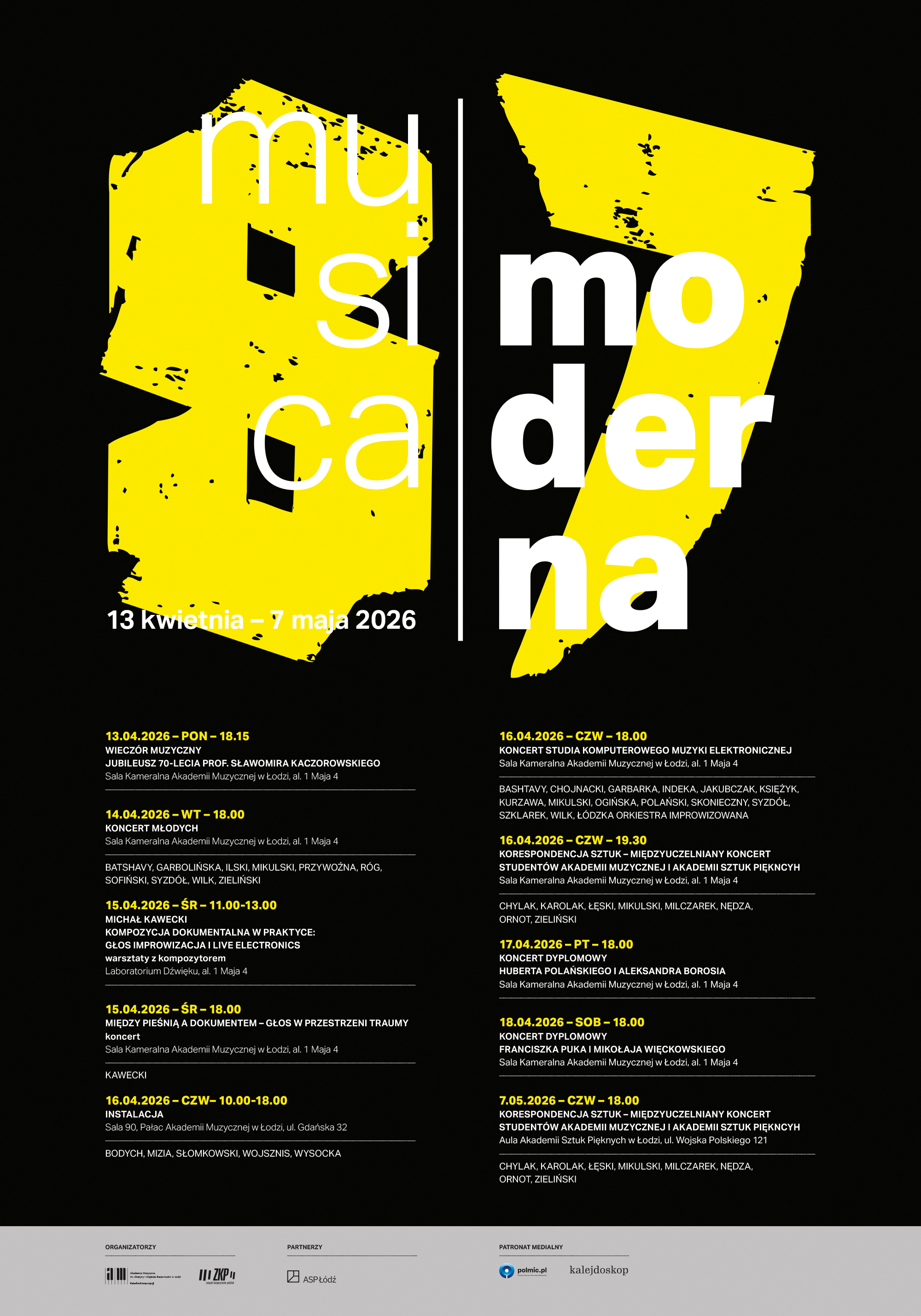 87. Festiwal MUSICA MODERNA